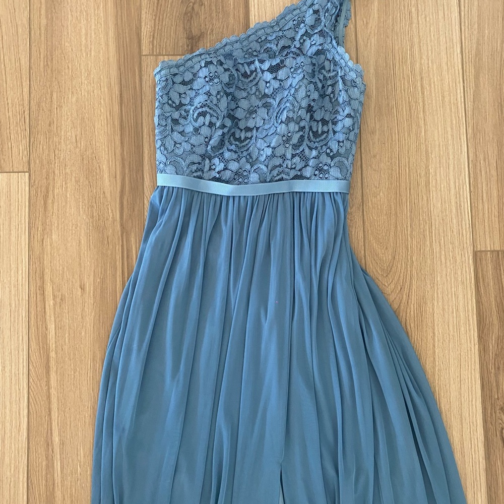 One-Shoulder Lace Dress